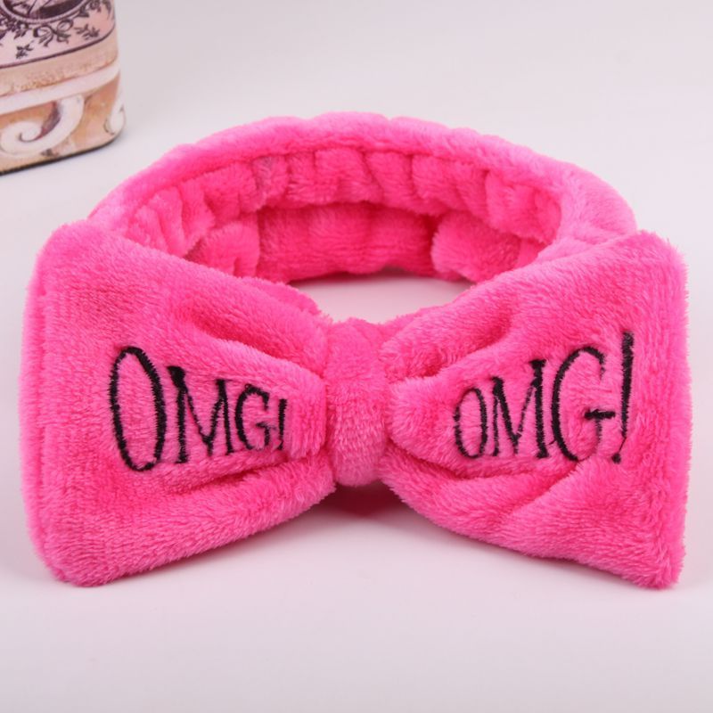 Plush Hair Band Headband Cute Bow