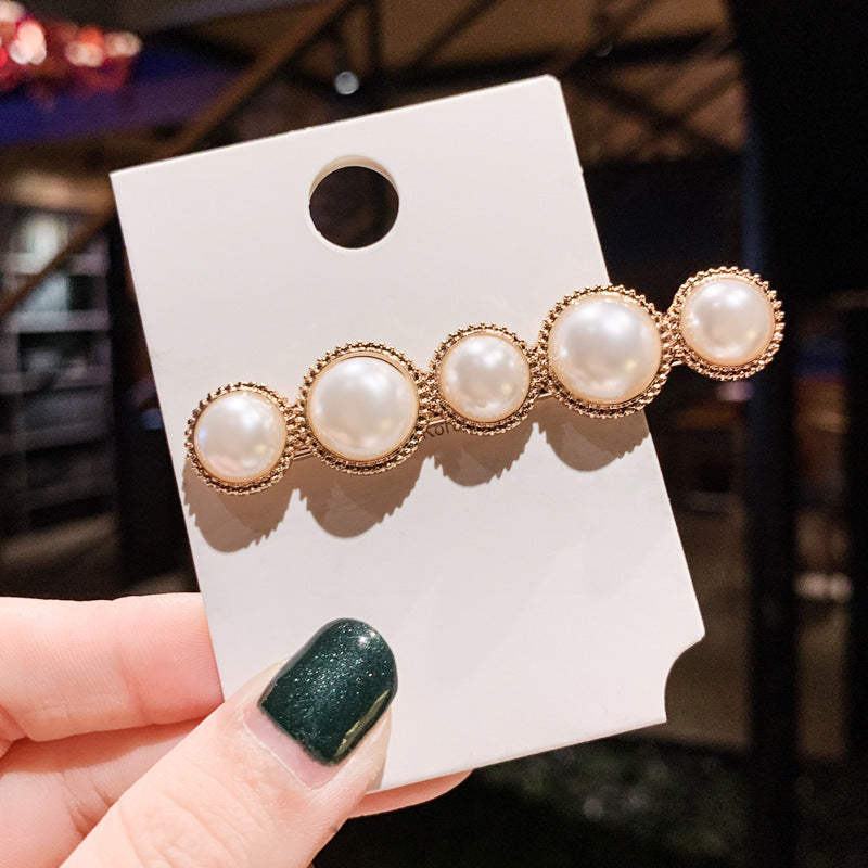 Pearl Hair Clip Retro Clip
