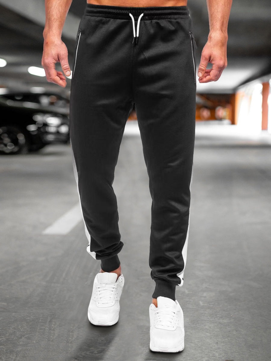 Gradient Color Sports Men Casual Running Trousers