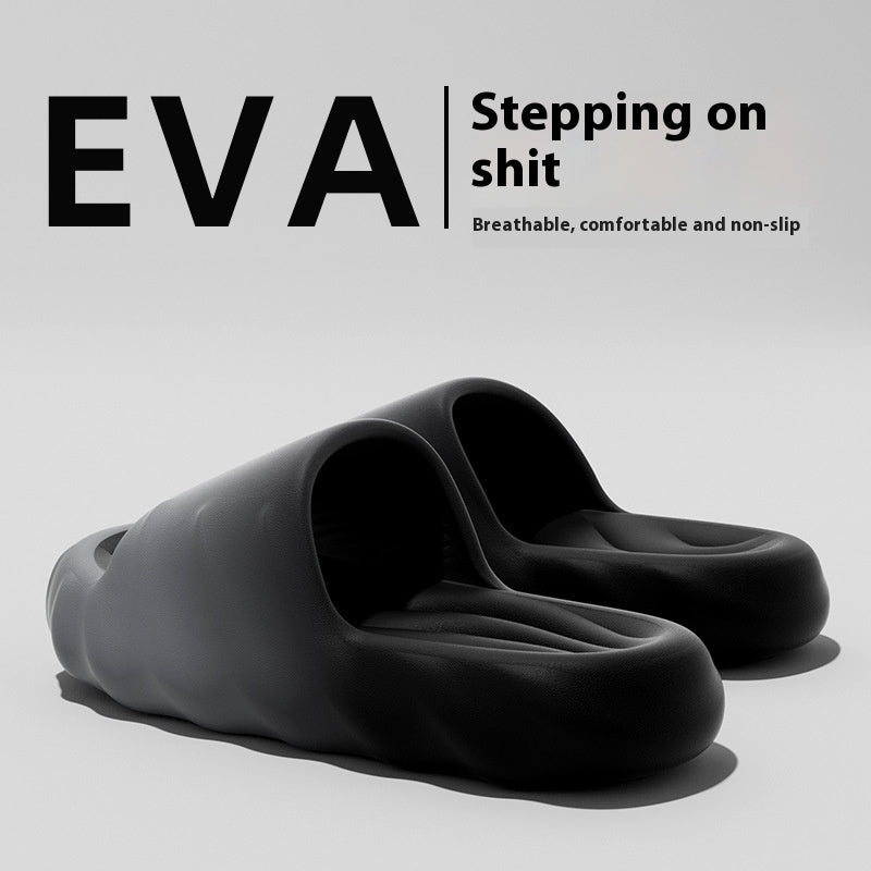 Women's Slippers Simple Gradient Interior Home Non-slip Platform