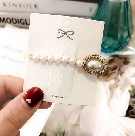 Pearl Hair Clip Retro Clip
