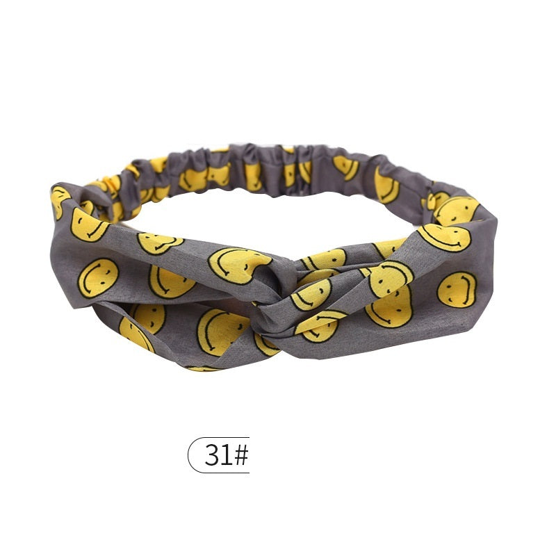 Elastic Cross Hairband Ladies Headband Hair Band Yoga Sports Headband