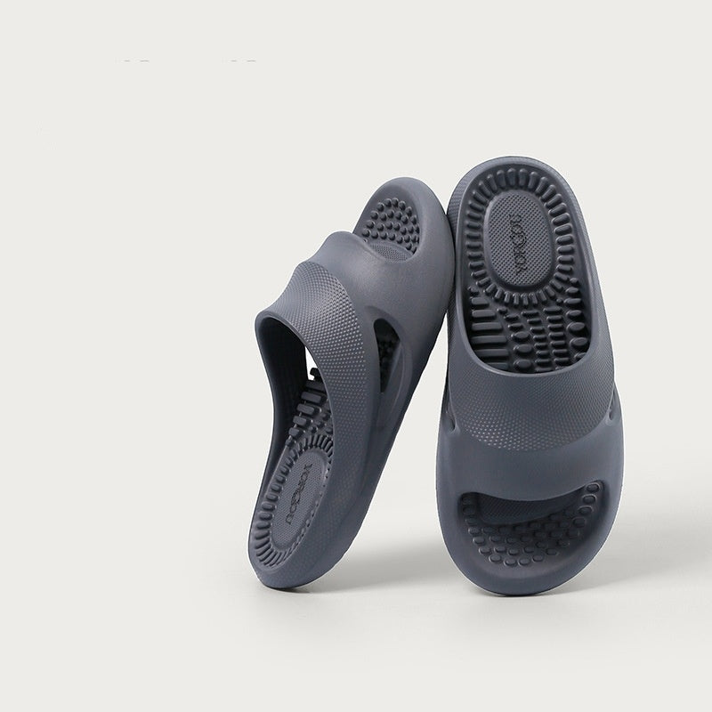 Men's Home Indoor Bathroom Bath Non-slip Non-stinky Foot Massage Slippers