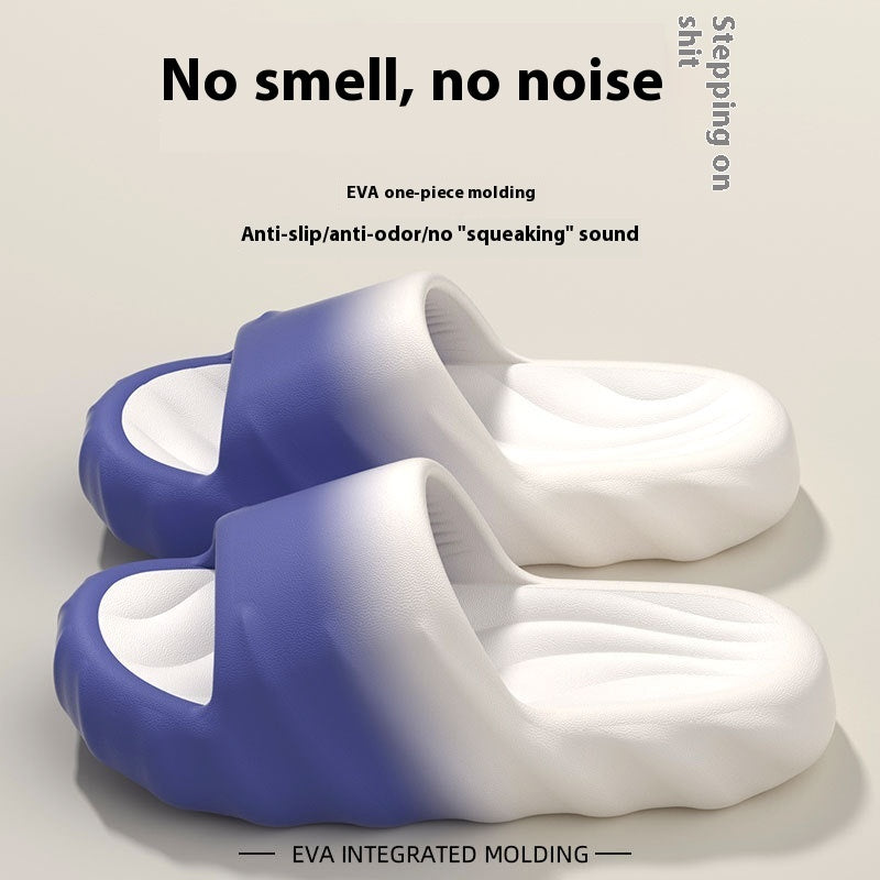 Women's Slippers Simple Gradient Interior Home Non-slip Platform